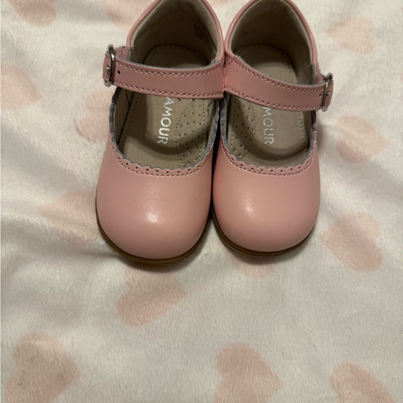 L\'Amour Pink Dress Shoes Classic Mary Jane L\'Amour Pink Dress Shoes Classic Mary Jane
